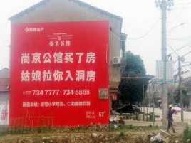 凤阳墙体广告在乡镇、农村市场的媒体优势