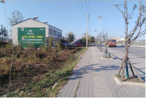 凤阳书山南院墙体广告