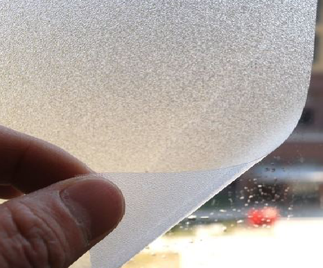 凤阳玻璃门外面粘广告用什么材料好？